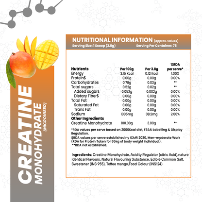 Anabolic DNA Micronised Creatine Monohydrate