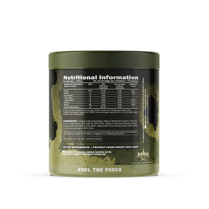 Micronised Creatine Monohydrate Flavoured | 100% Pure Creatine | 3.6g/Serve | 75 Servings