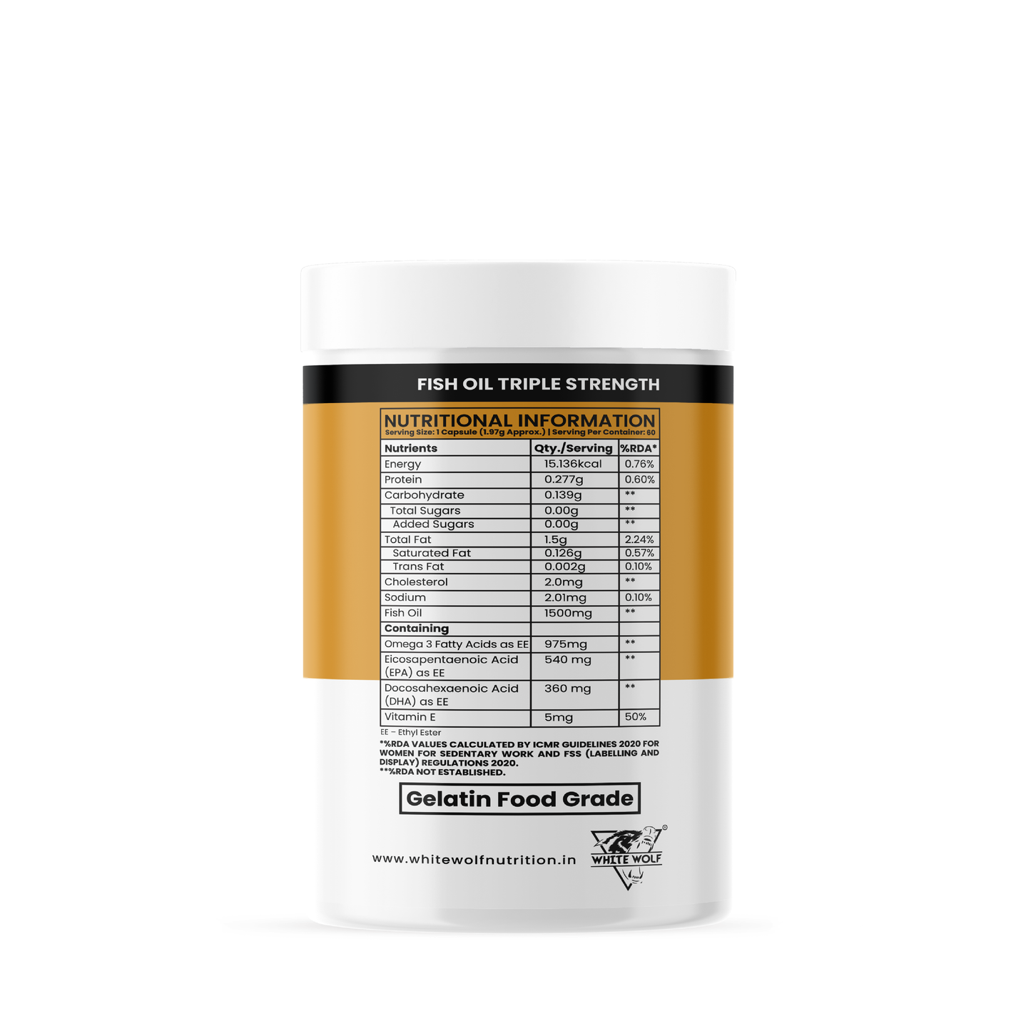 Fish Oil with Vitamin E