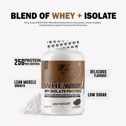 Whey Blend with Isolate 25 g Protein