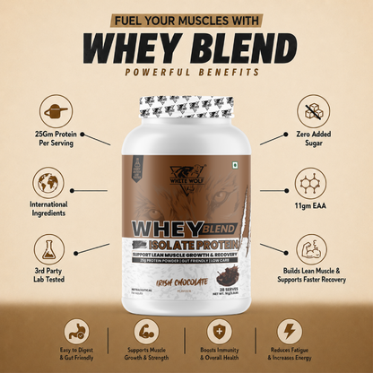 Whey Blend with Isolate 25 g Protein