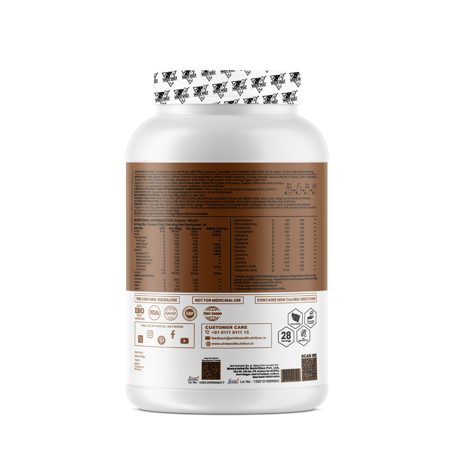 Whey Blend with Isolate 25 g Protein