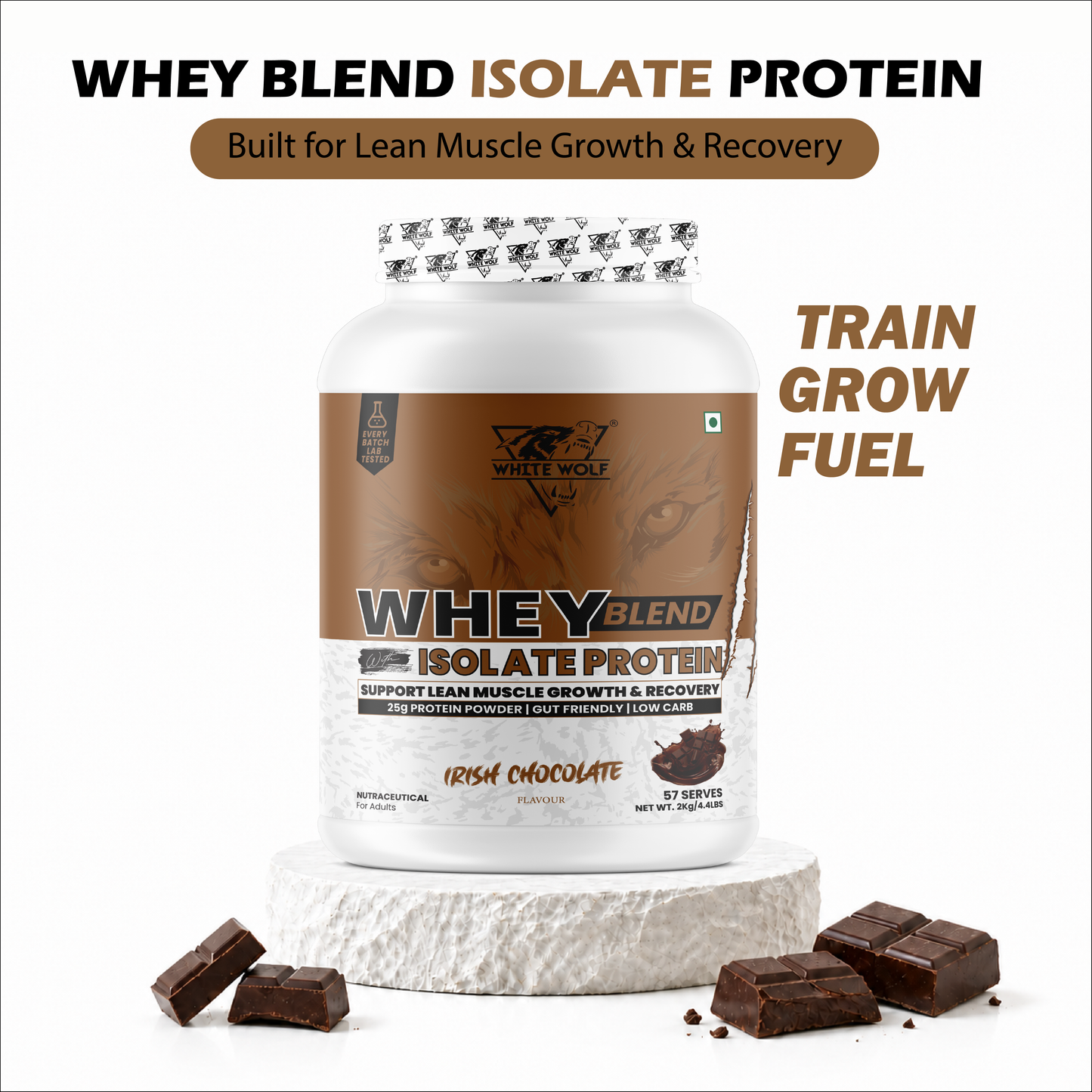 Whey Blend with Isolate 25 g Protein