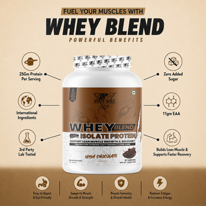 Whey Blend with Isolate 25 g Protein