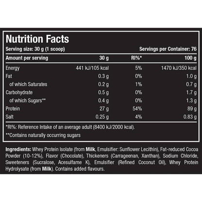 One Science 100% Iso Gold Whey Protein Isolate, 2.27 kg (5 lb)