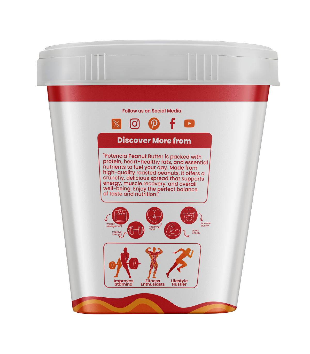 Potencia Chocolate Crunchy Peanut Butter 200g