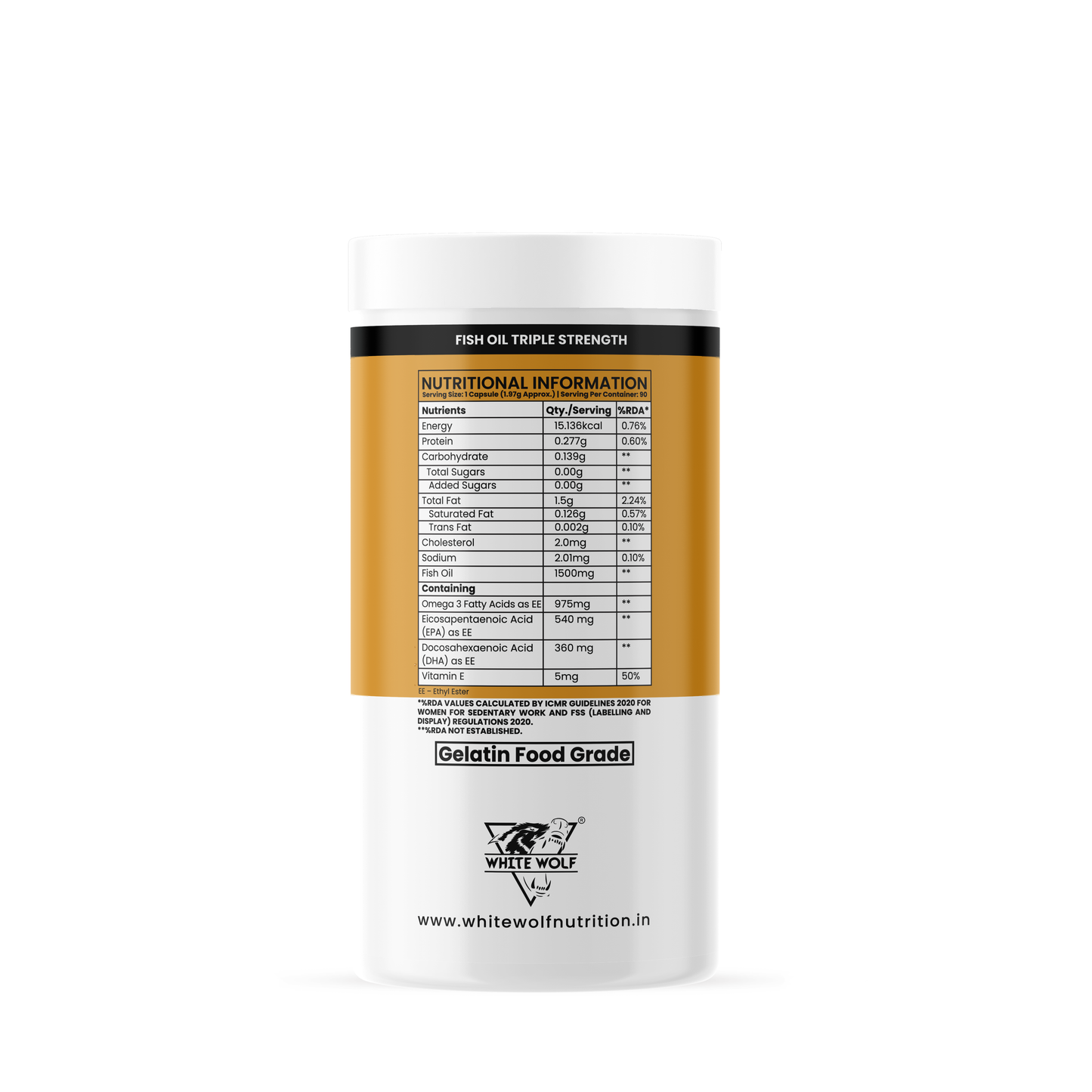 Fish Oil with Vitamin E