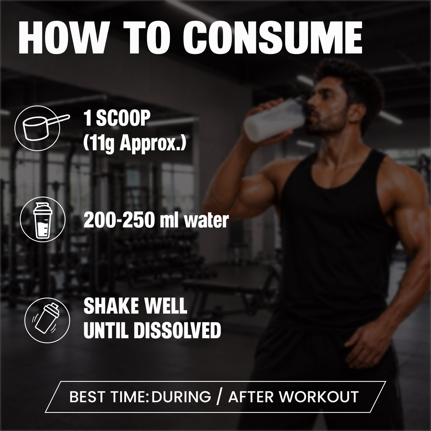 White Wolf BCAA 7 g with L-Glutamine (1 g) & Electrolytes