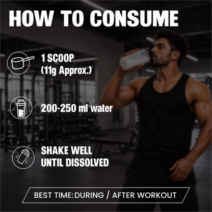 White Wolf BCAA 7 g with L-Glutamine (1 g) & Electrolytes
