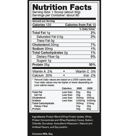 Ultimate Nutrition Prostar 100% Whey Protein – Chocolate Crème, 5.28 lb/2.39kg