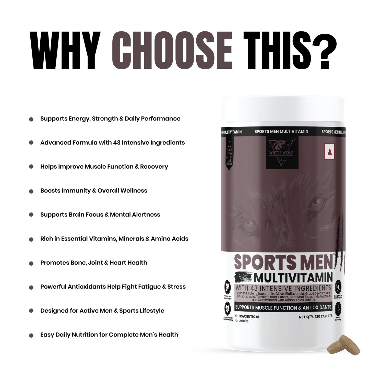 Sports Men multivitamin
