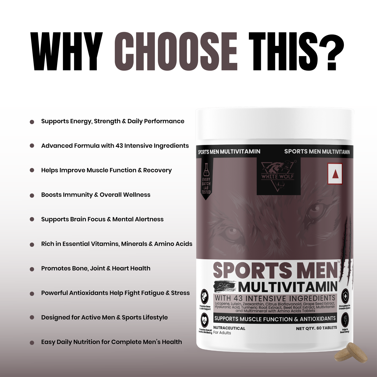 Sports Men multivitamin